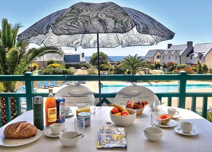 Localise Au Guilvinec - A16 - Vue Sur La Mer, La Piscine Et Le Jardin - Tout A Pied, Plages, Port, Centre, Commerces, Marche - Wifi Inclus - Animaux Bienvenus - Linge De Lit Inclus
